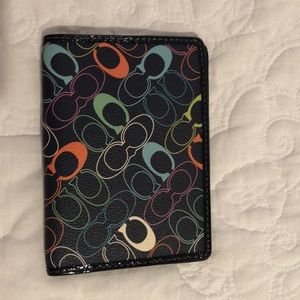 COACH PASSPORT HOLDER